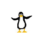 Animated Linux Penguin